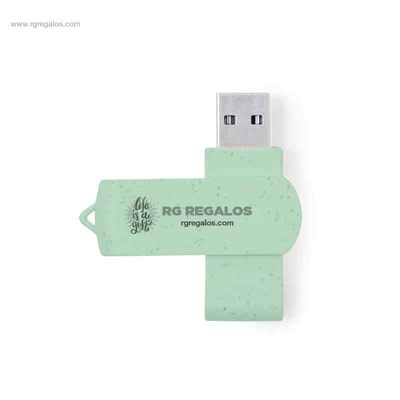 Memoria USB caña trigo personalizada