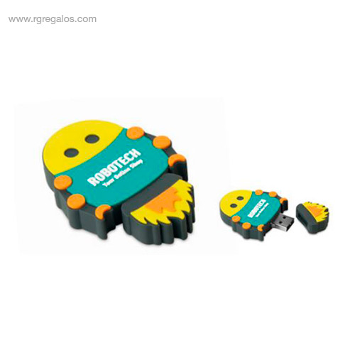 Memoria usb formas especiales muneco rg regalos