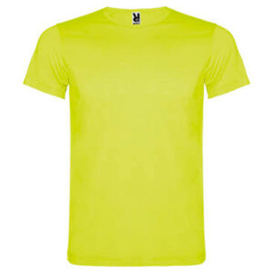 Camiseta 100 algodón colores flúor amarillo rgregalos