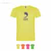 Camiseta personalizada colores fluor para merchandising corporativo