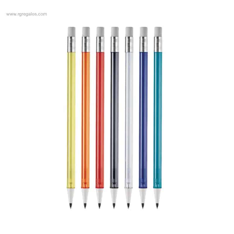 Portaminas transparente para logo