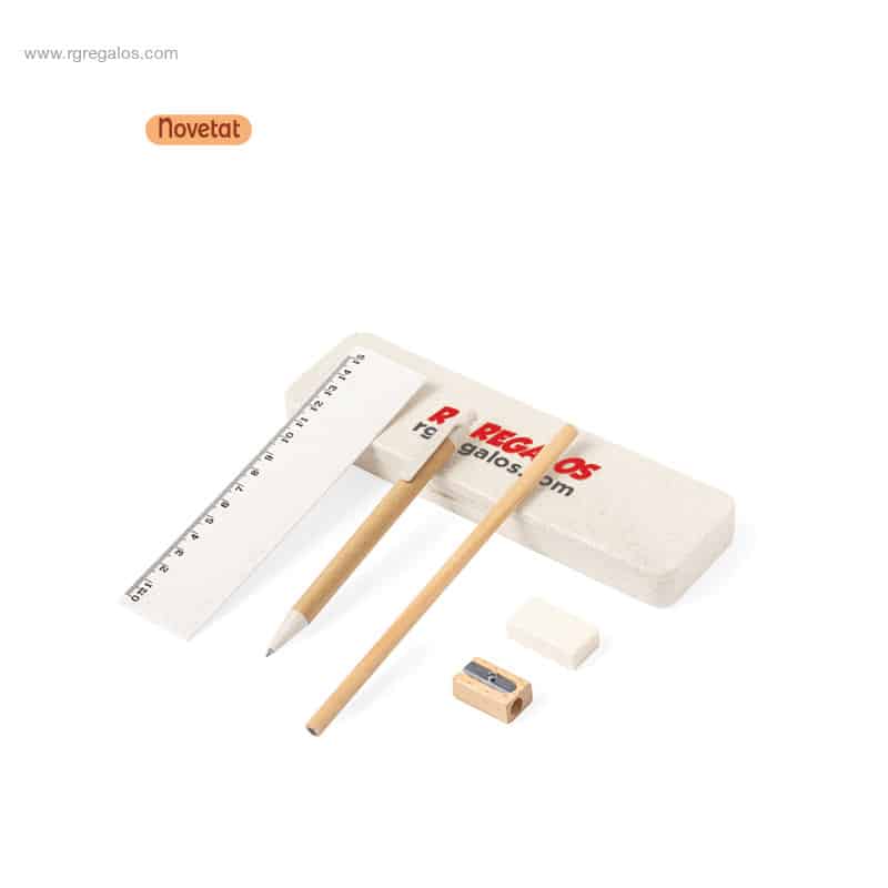 Set escriptura canya de blat personalitzat