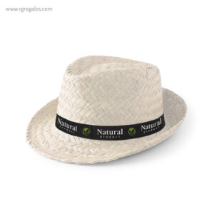 Sombrero de paja económico blanco rg regalos publicitarios