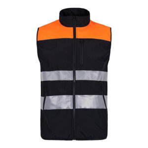 Chaleco alta visibilidad 921 naranja rg regalos publicitarios