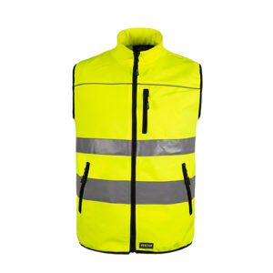 Chaleco alta visibilidad amarillo rg regalos publicitarios