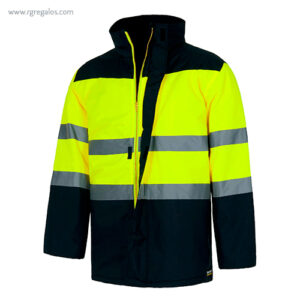 Parka alta visibilidad cuello alto rg regalos publicitarios 1