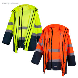 Parka alta visibilidad desmontable rg regalos publicitarios 1