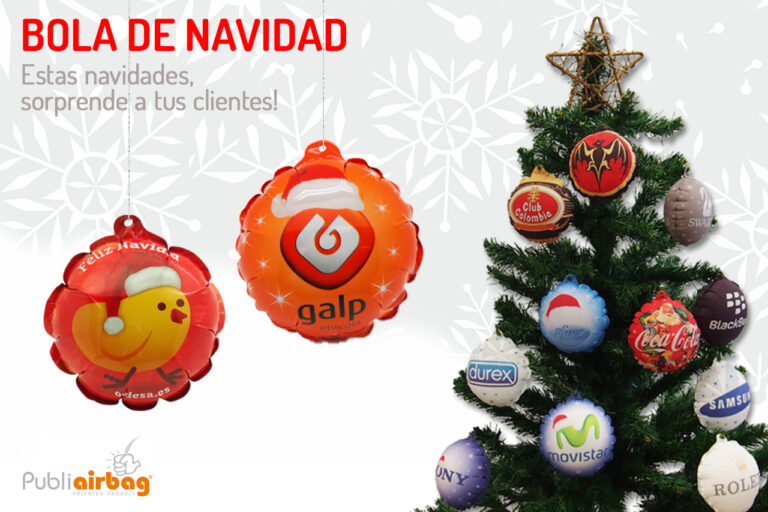 Publiairbag bola de navidad