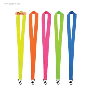 Lanyard fluorescente personalizado