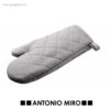 Guante para horno antonio miró gris rg regalos publicitarios