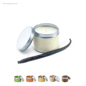 Vela aromática lata RG regalos empresa