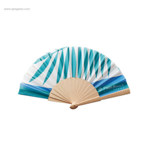 Abanico madera a todo color RG regalos
