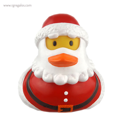 Patito de goma papá noel rg regalos publicitarios