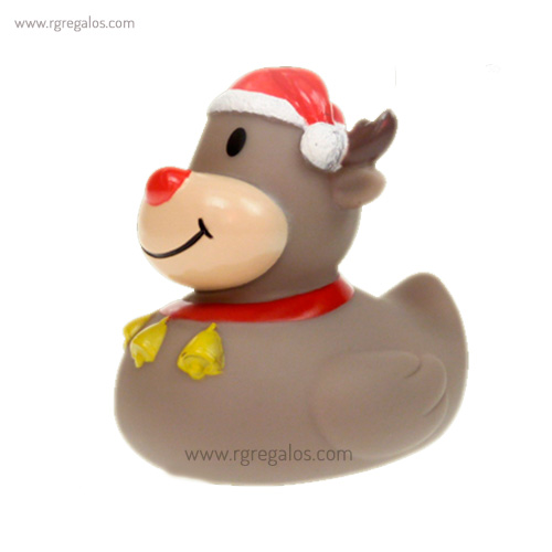 Patito de goma reno rudolph perfil rg regalos publicitarios