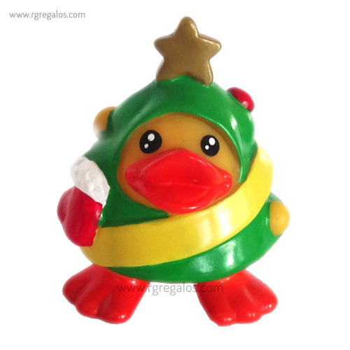 Patito de goma árbol navidad rg regalos publicitarios