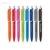 Bolígrafo clic tacto suave colores para regalos publicitarios