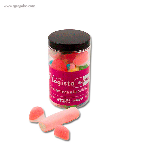 Bote pet surtido chuches 400 cc rg regalos publicitarios