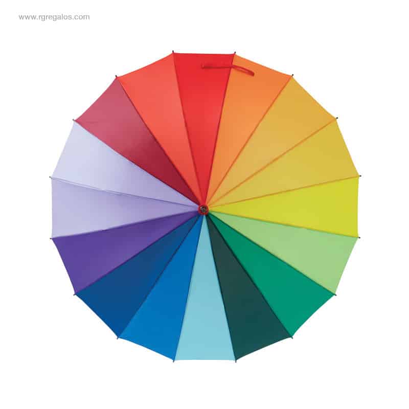 Paraguas rainbow para regalos promocionales