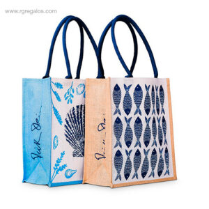 Bolsas yute 100 personalizadas rg regalos corportaivos