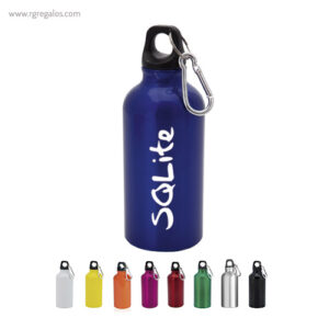 Botella de deporte aluminio 400 ml rg regalos publicitarios