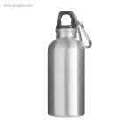 Botella de deporte aluminio 400 ml gris rg regalos publicitarios