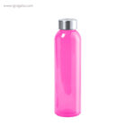 Botella de cristal colores de 500 ml fucsia rg regalos promocionales