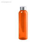 Botella de cristal colores de 500 ml naranja rg regalos promocionales