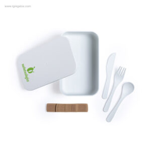 Fiambrera PLA 100 compostable interior RG regalos