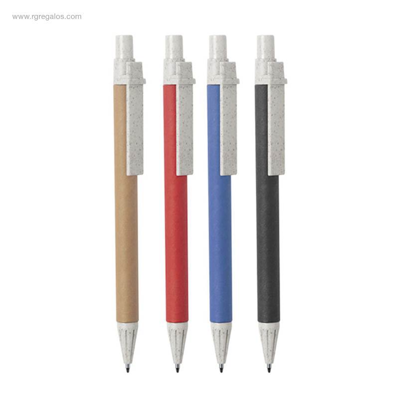 Bolígrafo cartón reciclado RG regalos publicitarios