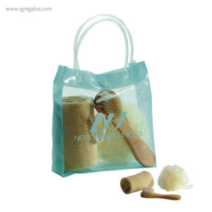 Set baño 3 piezas con bolsa rg regalos personalizados