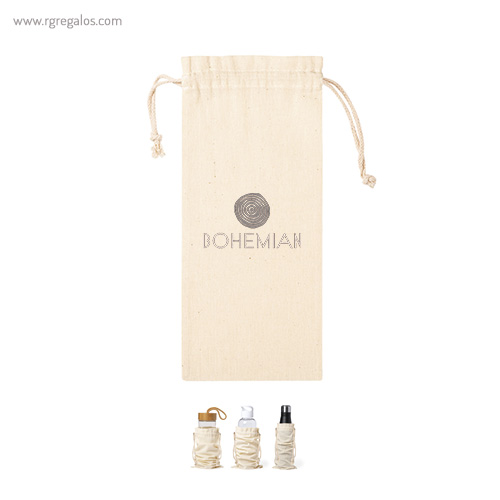 Bolsa algodón para botella rg regalos promocionales
