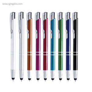 Bolígrafo puntero aluminio brillante rg regalos publicitarios