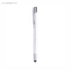 Bolígrafo puntero aluminio brillante blanco rg regalos publicitarios