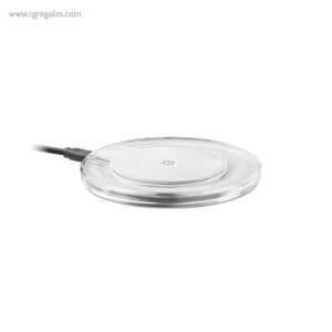 Cargador inalámbrico con luz rg regalos publicitarios