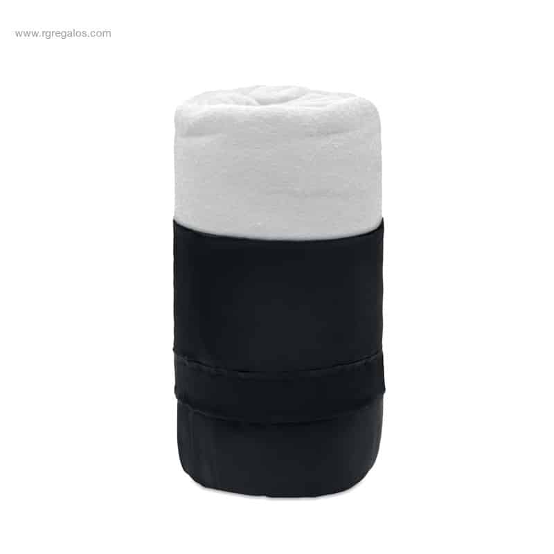 Manta polar en RPET blanca