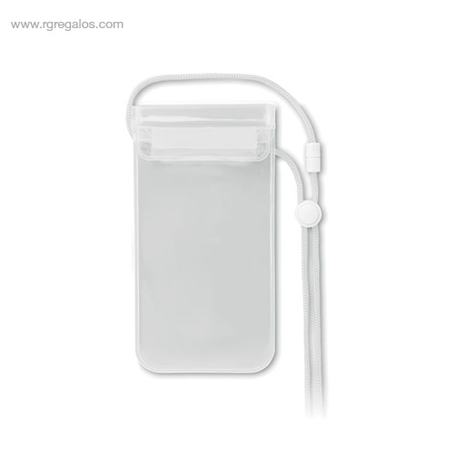 Funda movil impermeable blanca rg regalos de empresa