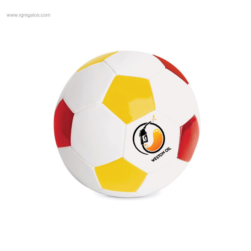 Pilota de futbol amb logotip full color