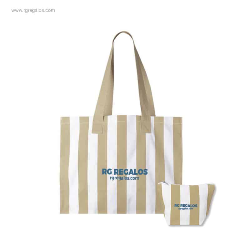 Borsa-de-platja-ratlles-cotó-reciclat-i-neceser