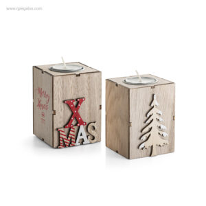 Portavela navidad de MDF RG regalos publicitarios