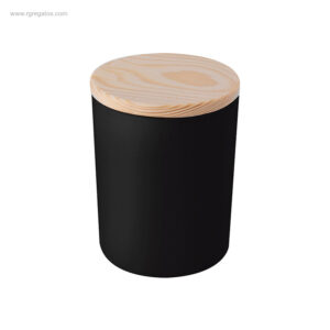 Vela cristal pintado negra RG regalos empresa