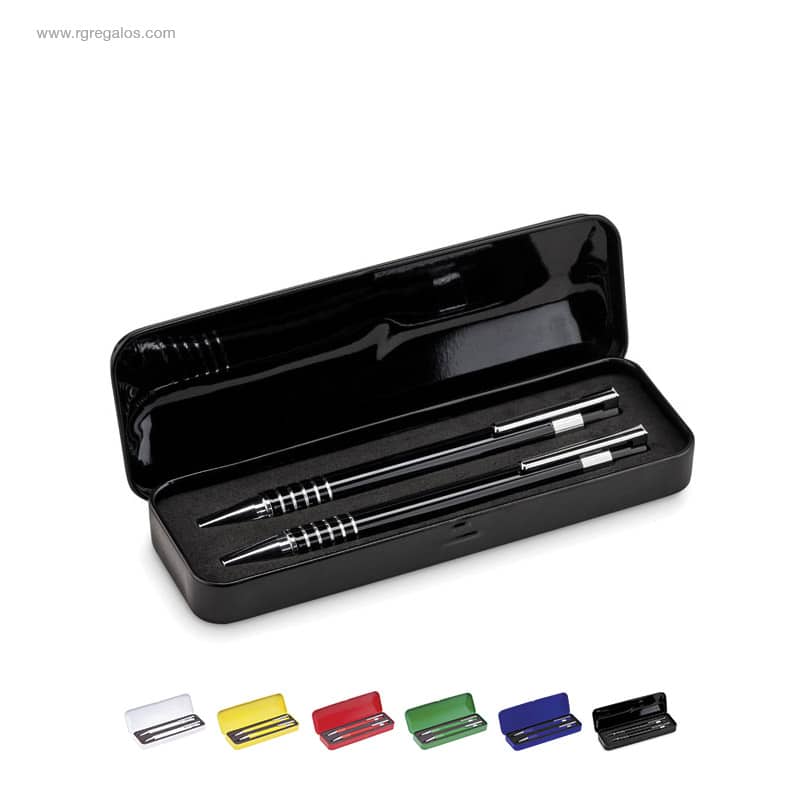 Set bolígrafo y portaminas publicitario
