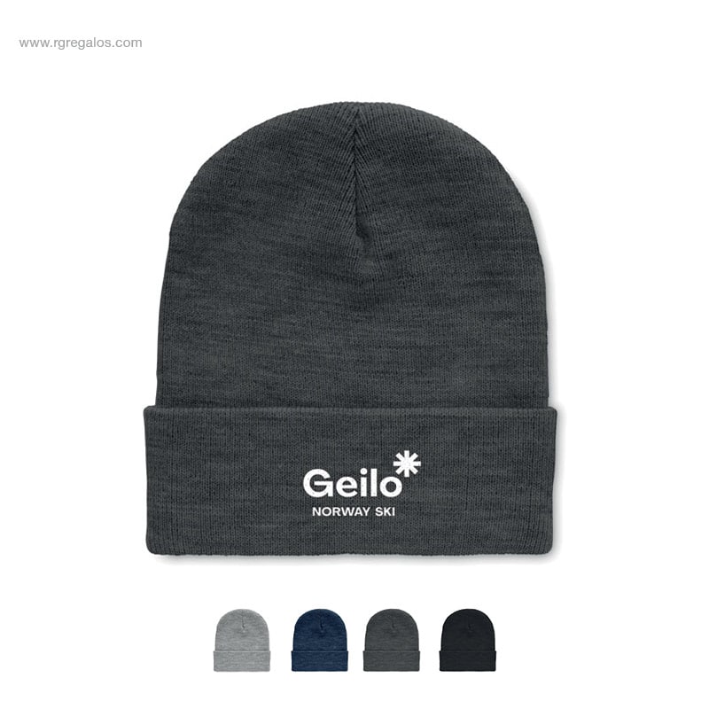 Gorro personalizable en RPET para regalos ecológicos y sostenibles