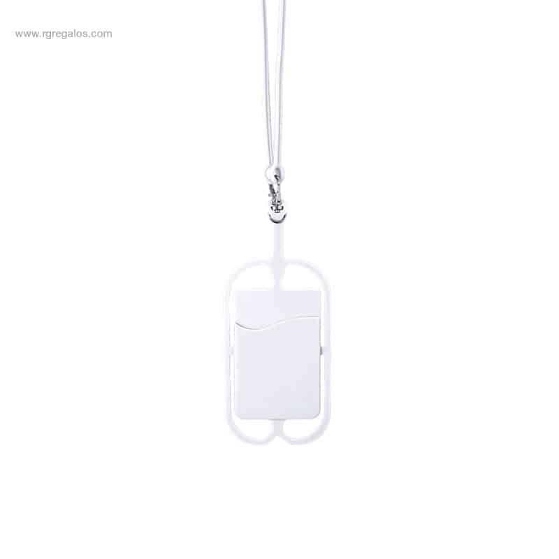 Lanyard barato para móvil blanco