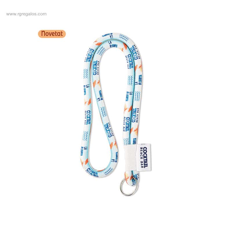Lanyard tubular a tot color