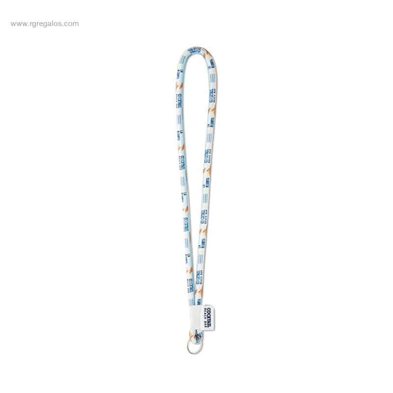 Lanyard tubular publicitario