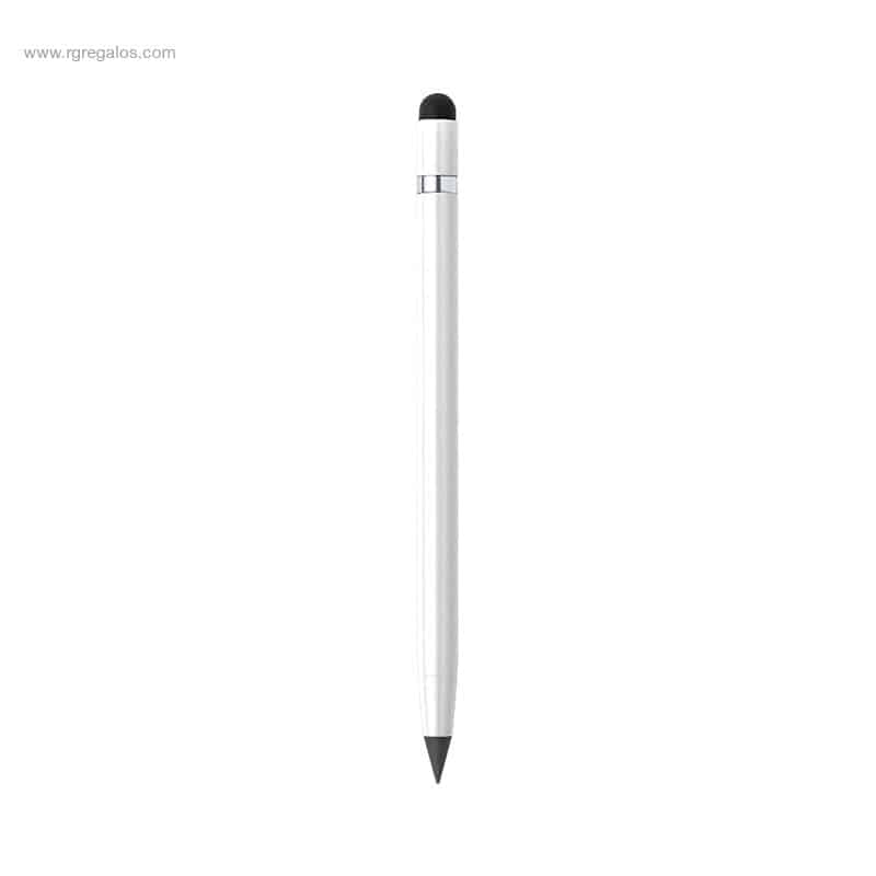 Lápiz puntero eterno aluminio blanco