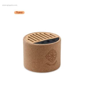 Altavoz inalámbrico 5.3 carcasa corcho personalizado
