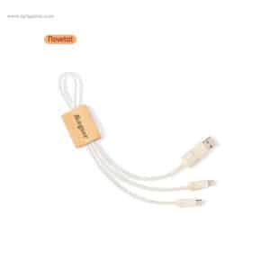 Cable de càrrega bambu i cànem