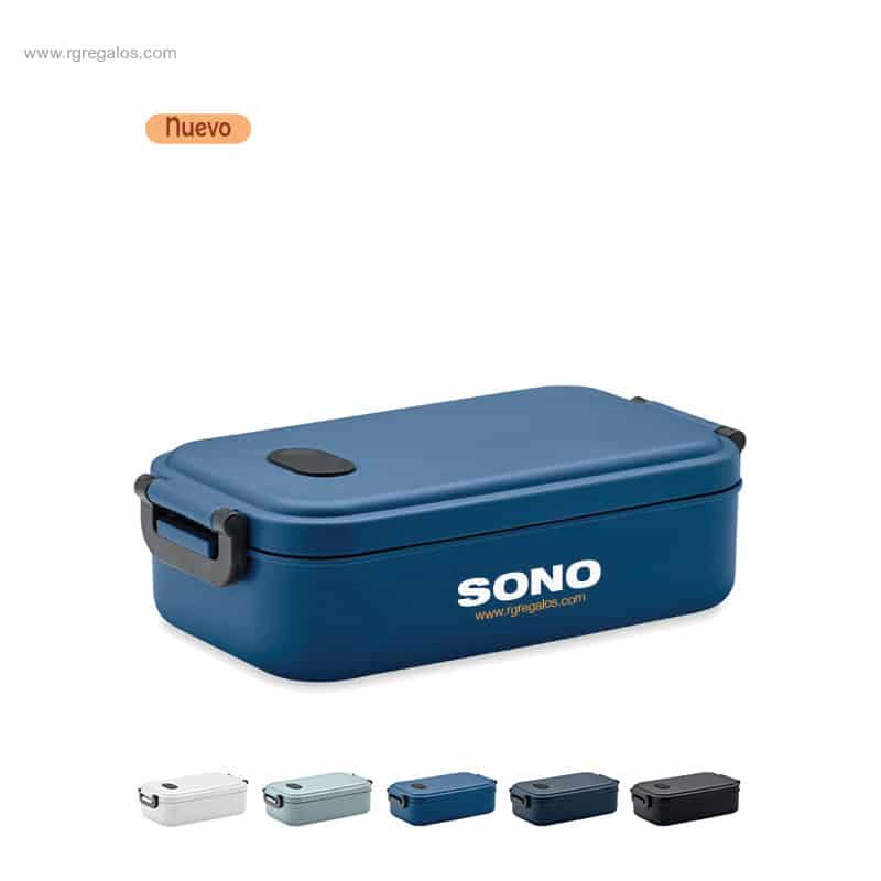 Fiambrera PP reciclado cierre hermético