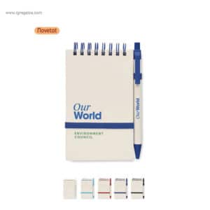 Llibreta A6 cartró leche reciclat